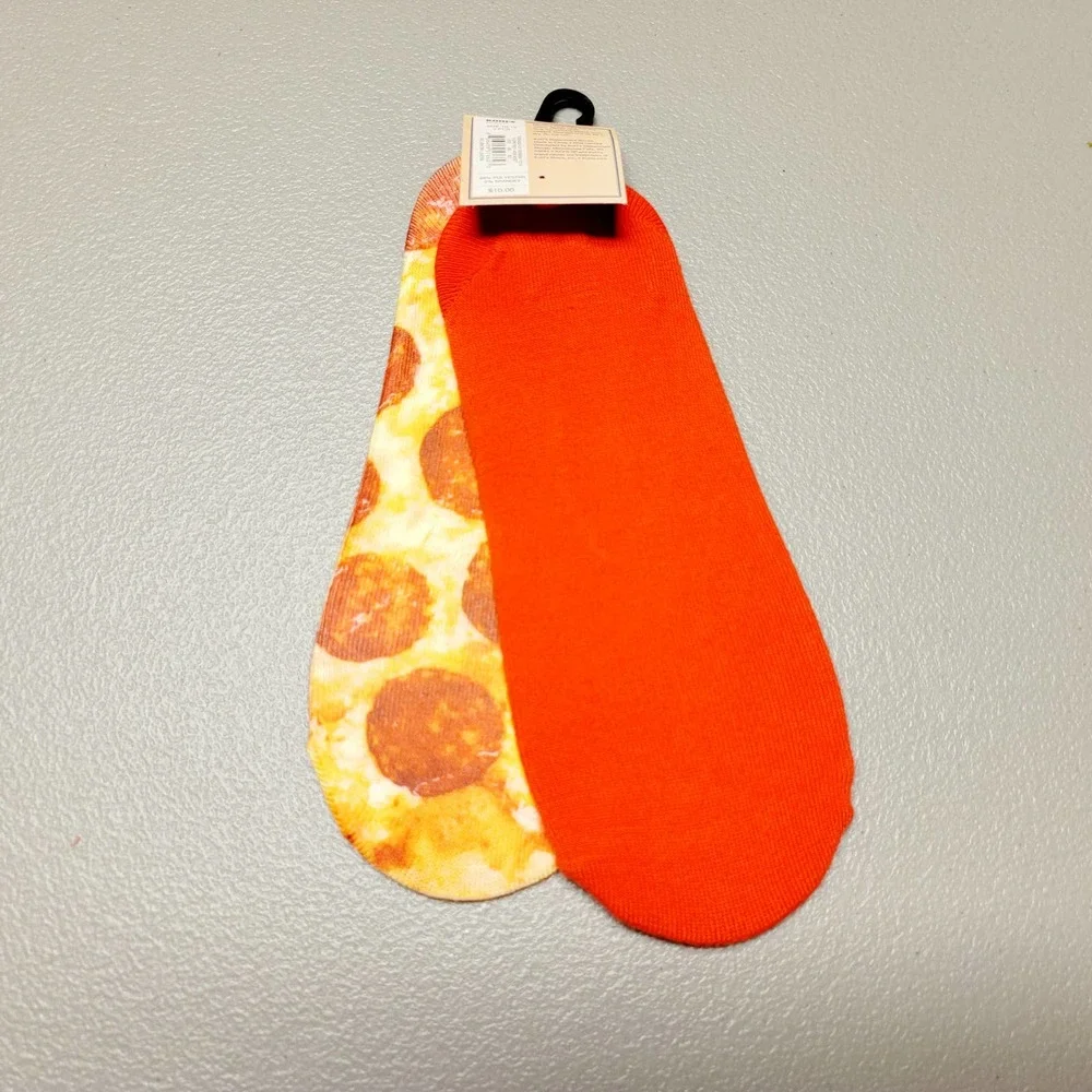 Urban Pipeline Pizza No Show Liners Socks - Size 6-12‎